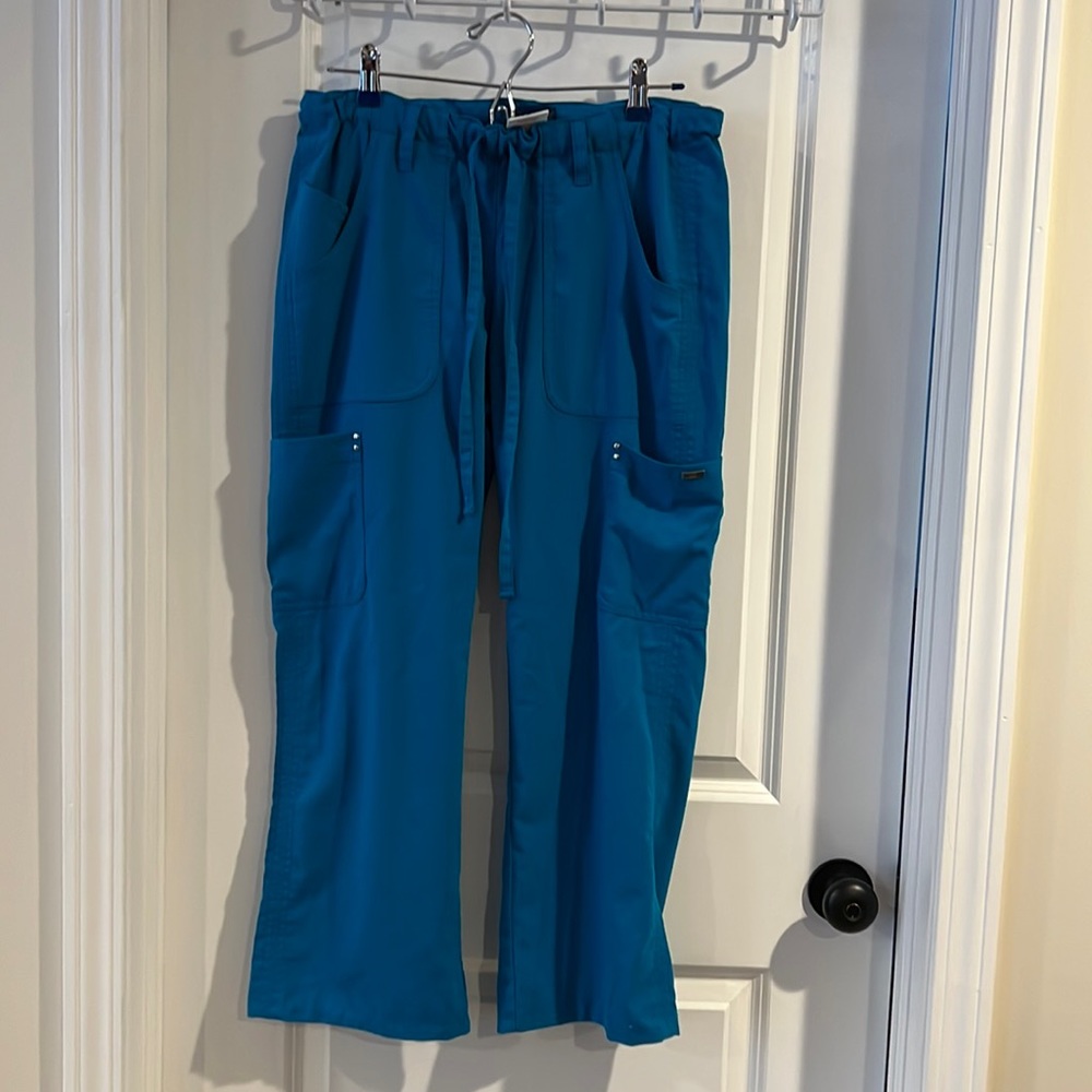 Koi Sapphire Alicia 4 Way Stretch Cargo Scrub Pants
